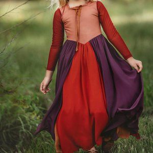 Enchanting Multicolor Kids Costume Dress